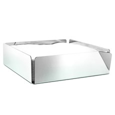 Imagem de PORTA GUARDANAPO RITRATTO INOX HORIZONTAL RIVA - Rsn Metais Ltda