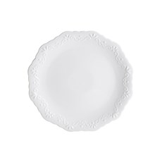 Imagem de PRATO DE PORCELANA PARA BOLO ALTO RELEVO 33CM - Rojemac Impotacao E Exportacao Ltda