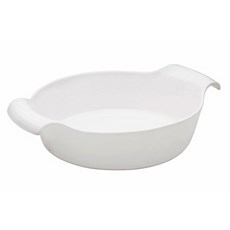 Imagem de TRAVESSA REFRATÁRIA REDONDA 32CM 2100ML BRANCO OXFORD PORCELANAS - Oxford Porcelanas S-A