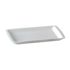 Imagem de BANDEJA RETANGULAR PORCELANA BRANCO 28CM SCHMIDT  - Schmidt Industria Comercio Importacao E Exportacao Ltda