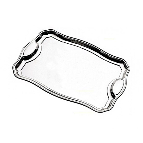 Imagem BANDEJA RETANGULAR ACO INOX 42X29,5CM 