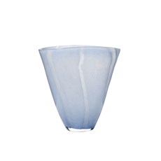 Imagem de VASO DECORATIVO VIDRO 24CM AZUL 33903 GRILLO - Grillo Ltda