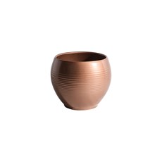 Imagem de CACHEPOT MANACOR 14CM BRONZE SK KERAMIC  - Kadox Irrigacao Dist Imp E Exp Ltda