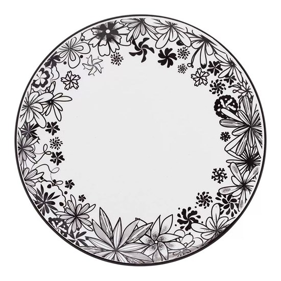 Imagem PRATO RASO 28CM COUP FLORESTA NEGRA OXFORD PORCELANAS