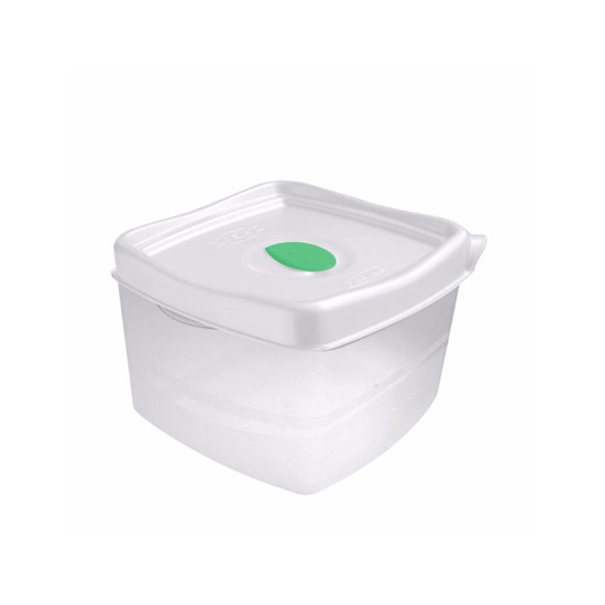 Imagem POTE QUADRADO WAVE PARA FREEZER E MICROONDAS 1,4L BRANCO