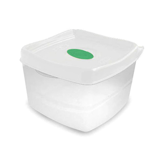 Imagem POTE QUADRADO WAVE PARA FREEZER E MICROONDAS 2,8L BRANCO