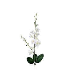 Imagem de ORQUÍDEA EM CETIM X2 70CM BRANCO 29197 GRILLO - Grillo Ltda