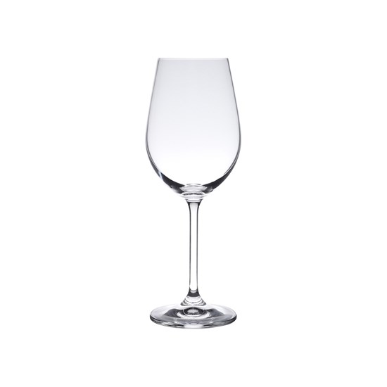 Imagem JOGO COM 6 TAÇAS PARA VINHO BRANCO DE VIDRO SODO CÁLCICO 350ML GASTRO BOHEMIA