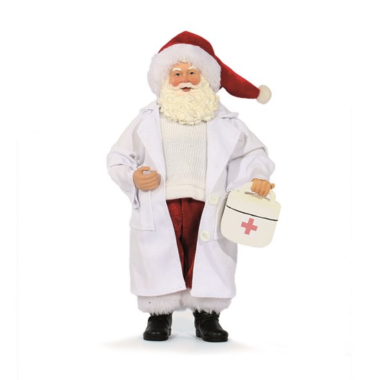 Imagem PAPAI NOEL COLECTION 27CM MÉDICO