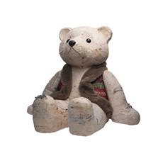 Imagem de URSO NATALINO CREME 48326 GRILLO - Grillo Ltda