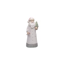 Imagem de PAPAI NOEL ROUPA BRANCA 17CM 48304 GRILLO - Grillo Ltda