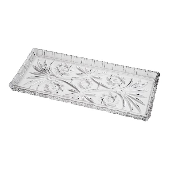 Imagem TRAVESSA DE CRISTAL DE CHUMBO GLASGOW 34X15X2,5CM LYOR