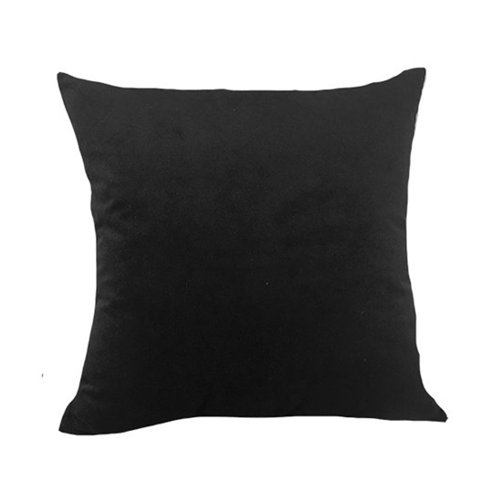 Imagem ALMOFADA SOFT LISO 52X52CM PRETO DECORTEXTIL