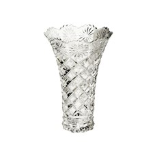 Imagem de VASO DE CRISTAL DE CHUMBO DIAMOND STAR 13X20CM LYOR - Coliseu Presentes Ltda