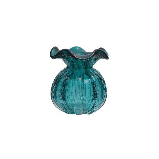 Imagem VASO DE VIDRO ITALY TIFFANY 11,5X13CM LYOR