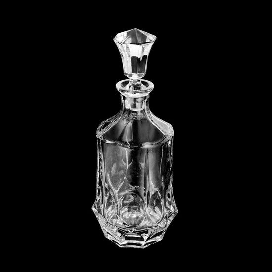 Imagem GARRAFA CRISTAL DE CHUMBO PARA WHISKY SOHO 750ML BOHEMIA