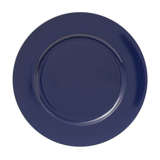 Imagem SOUSPLAT DE PLASTICO OPALA AZUL 33CM LYOR