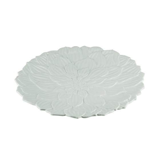 Imagem SOUSPLAT PORCELANA DAISY BRANCO 33CM WOLFF