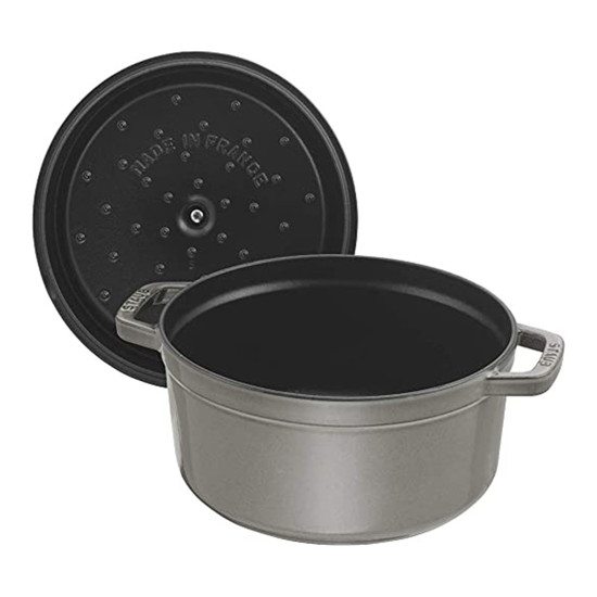 Imagem CAÇAROLA REDONDA 16CM CINZA FERRO FUNDIDO STAUB ZWILLING