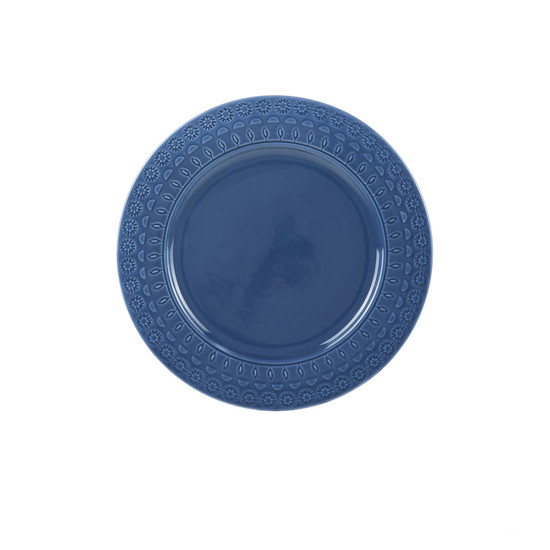 Imagem PRATO SOBREMESA PORCELANA GRACE AZUL 19CM 