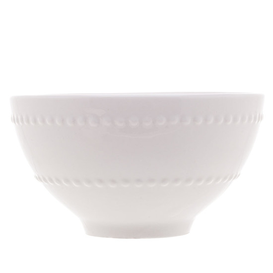 Imagem BOWL DE PORCELANA NEW BONE PEARL BRANCO 12,5X7CM LYOR