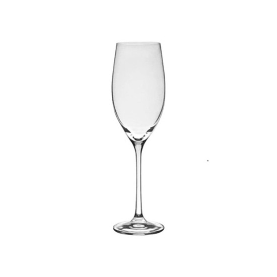 Imagem JOGO COM 6 TAÇAS DE CRISTAL PARA CHAMPAGNE 230 ML LINHA MEGAN BOHEMIA