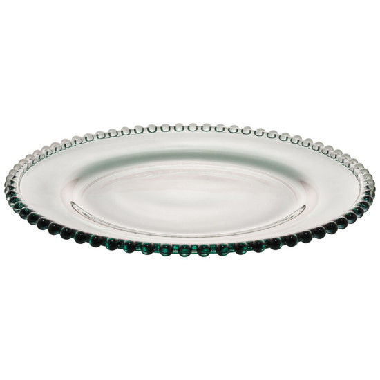 Imagem PRATO SOBREMESA CRISTAL PEARL VERDE 20CM WOLFF