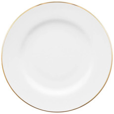 Imagem de PRATO RASO 27CM ITAMARATY FILETE DOURADO EM PORCELANA  - Schmidt Industria Comercio Importacao E Exportacao Ltda