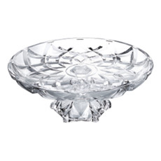 Imagem de CENTRO DE MESA DECORATIVO C/PE DE CRISTAL DE CHUMBO DELI DIAMOND 40X16CM - Coliseu Presentes Ltda