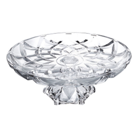 Imagem CENTRO DE MESA DECORATIVO C/PE DE CRISTAL DE CHUMBO DELI DIAMOND 40X16CM