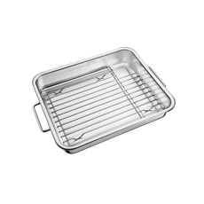 Imagem de ASSADEIRA TRAMONTINA SERVICE EM AÇO INOX COM GRELHA 34 X 28 CM 4,6 L - Tramontina Nordeste S A