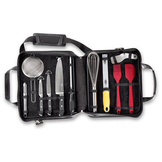 Imagem KIT CHEF 12 PEÇAS COM MALETA INFINITY BRINOX