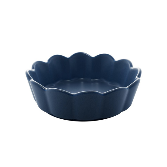 Imagem CONJUNTO 3 BOWLS PORCELANA NORDICA AZUL ESCURO MATT 15X5CM - BON GOURMET