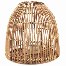 Imagem de LANTERNA EM RATTAN 27 X 27 CM- MART - Moas Industria E Comercio Importacao E Exportacao Ltda