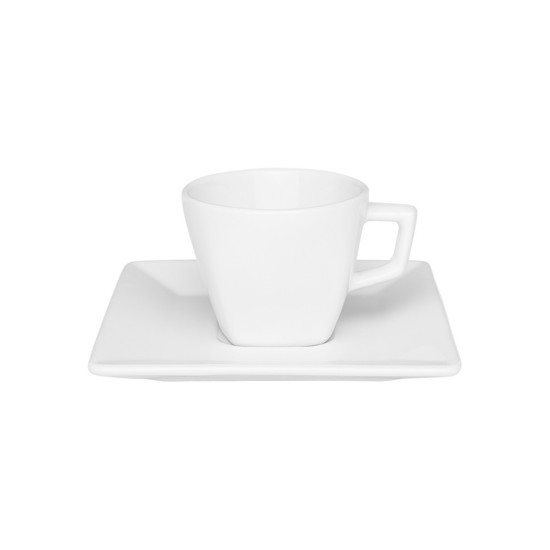 Imagem XÍCARA PARA CAFEZINHO 75ML COM PIRES QUARTIER WHITE - OXFORD 