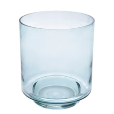 Imagem de VASO DECORATIVO EM VIDRO VERDE 18X22CM - GRILLO  - Grillo Ltda