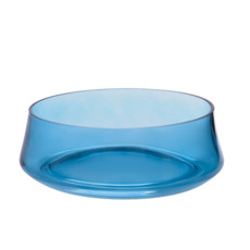 Imagem de VASO DECORATIVO EM VIDRO AZUL 17X6 CM - GRILLO - Grillo Ltda