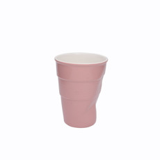 Imagem de VASO DECORATIVO EM CERÂMICA ROSA 11X15CM - GRILLO  - Grillo Ltda