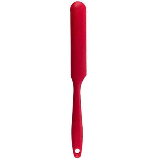 Imagem ESPÁTULA DE CONFEITEIRO DE SILICONE DUPLO PEQUENA VERMELHO - OIKOS