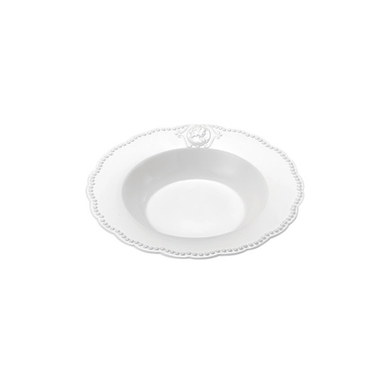 Imagem PRATO FUNDO DE PORCELANA SUPER WHITE QUEEN 21,5CM