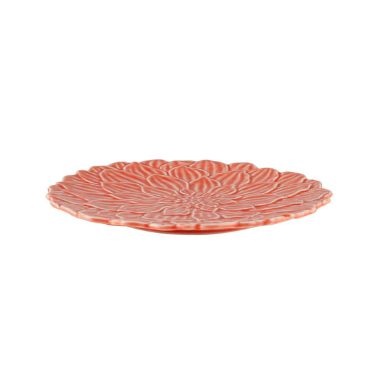 Imagem PRATO SOBREMESA PORCELANA DAISY CORAL 19CM WOLFF