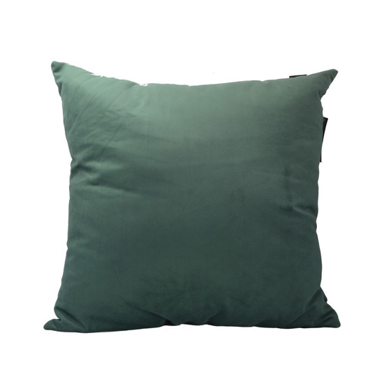 Imagem ALMOFADA VELUDO SOFT LISO 52X52CM COR VERDE 