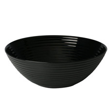 Imagem de BOWL DE VIDRO TEMPERADO HARENA BLACK 27CM LYOR - Cim Companhia De Ideias E Marcas Lt