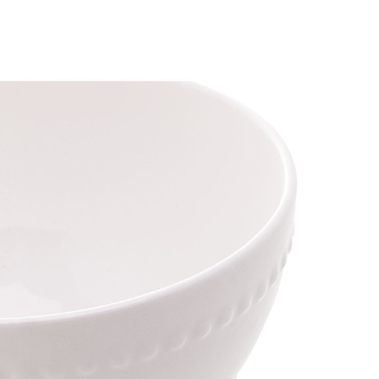 Imagem BOWL DE PORCELANA NEW BONE PEARL BRANCO 11,5X7CM LYOR