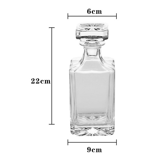 Imagem GARRAFA CRISTAL DE CHUMBO 750ML - WOLFF