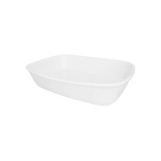 Imagem de TRAVESSAS REFRATÁRIA BAKE PEQUENA 22X15X5,3CM - BRANCO OXFORD PORCELANAS  - Oxford Porcelanas Sudeste Ltda