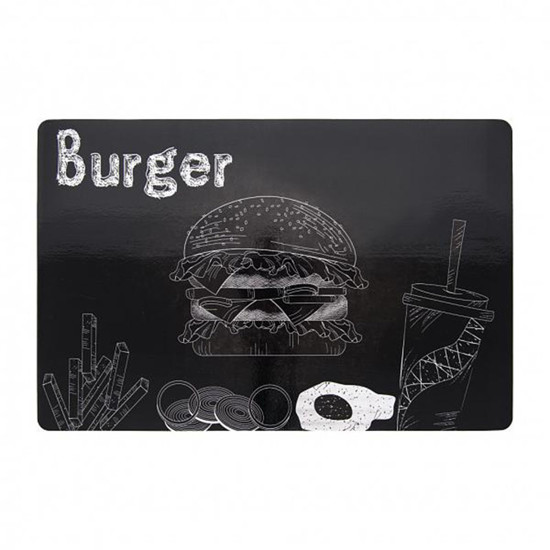 Imagem JOGO AMERICANO PVC PRINT AVULSO BURGER COPA & CIA