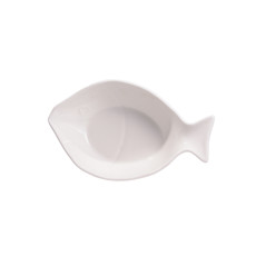 Imagem de BOWL PEIXE EM CERÂMICA 21X12CM BRANCO 45463 GRILLO - Grillo Ltda