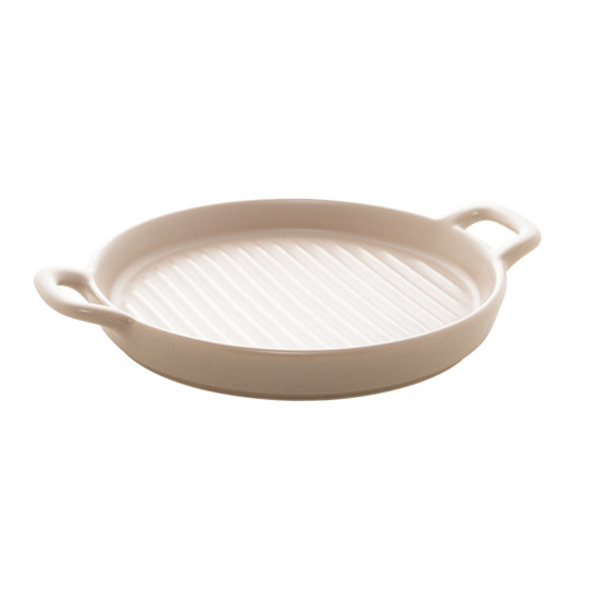 Imagem MINI TRAVESSA PORCELANA NORDICA CINZA MATT 20CM- ROJEMAC