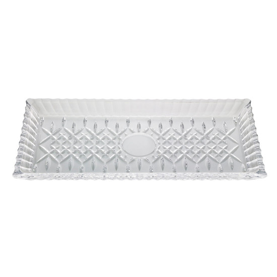 Imagem TRAVESSA CRISTAL DE CHUMBO RETANGULAR LYS 34X17CM WOLFF